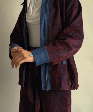 Velvet Denim Jacket